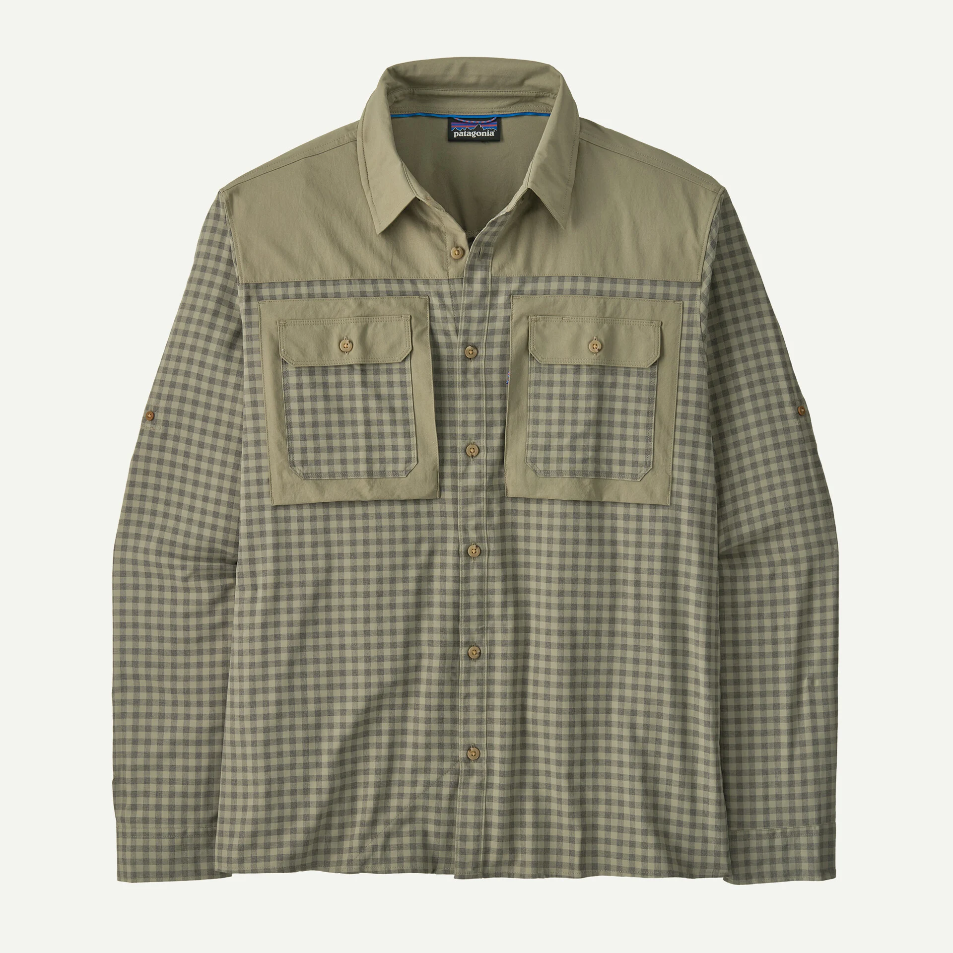 Self-Guided Long-Sleeved Sun Shirt- North Fork/River Rock Green